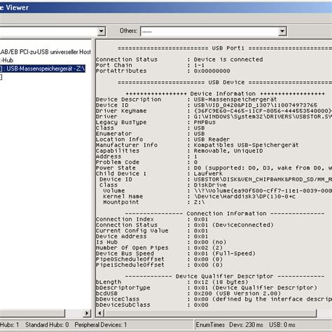USB Device Tree Viewer